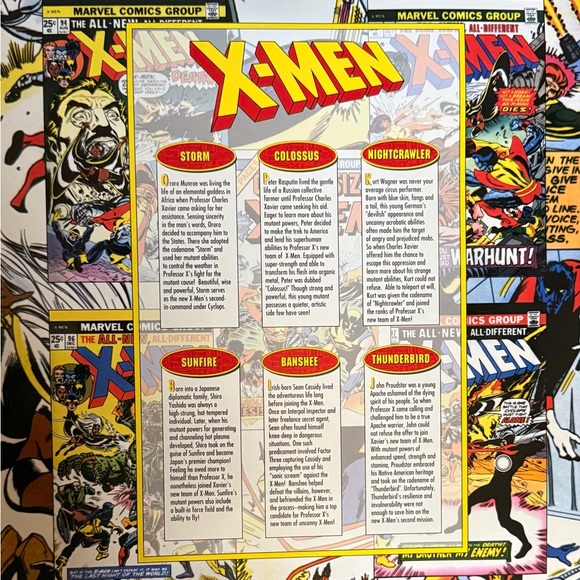 Marvel Giant-Size X-Men Comic Book Action Figures - Picture 4 of 7